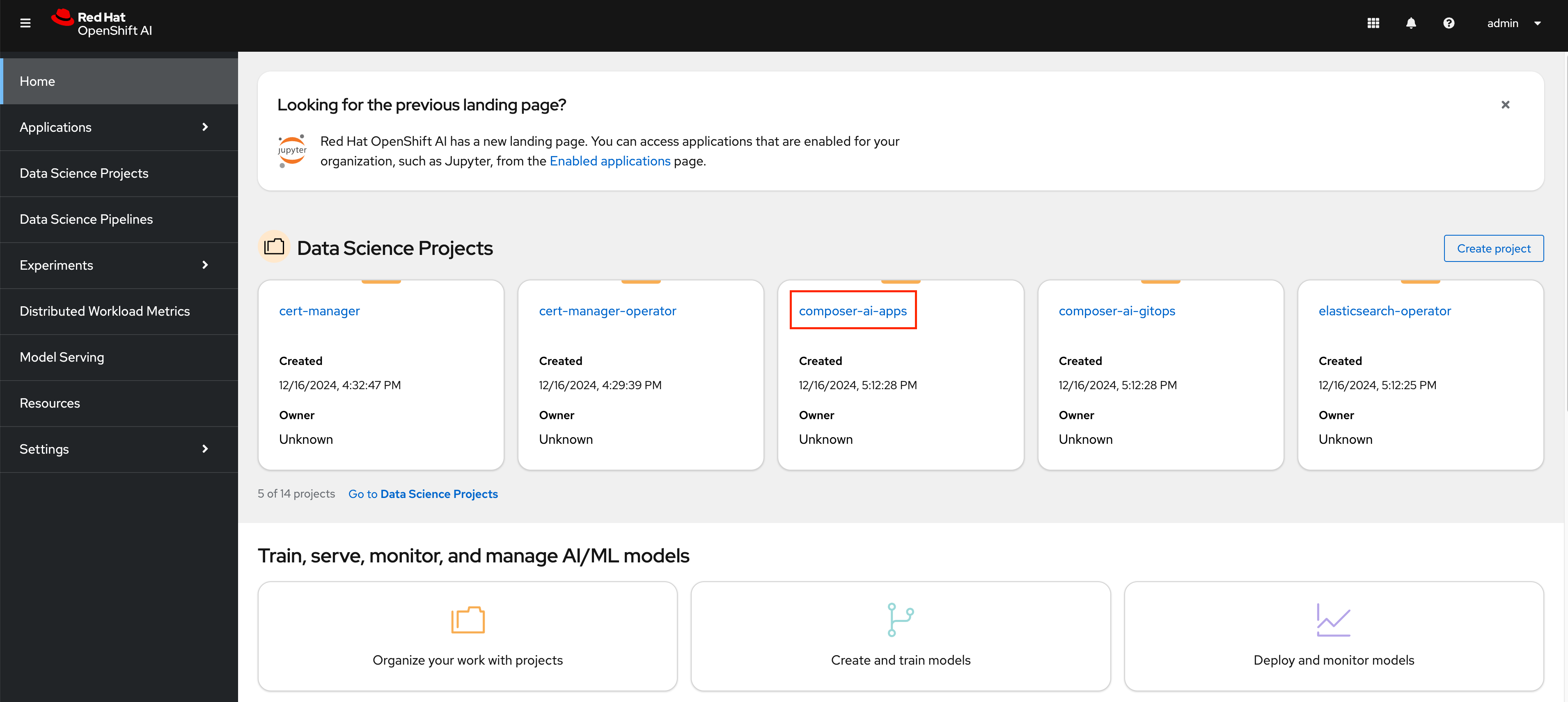 Composer AI Apps Project