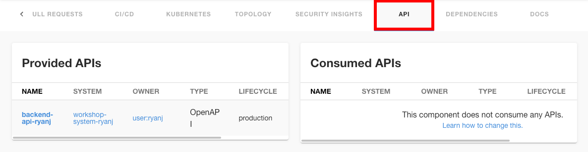backend api