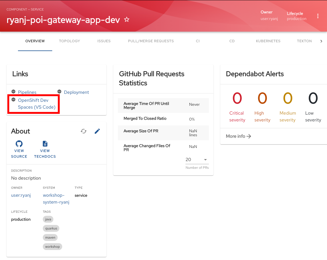 gateway devspaces