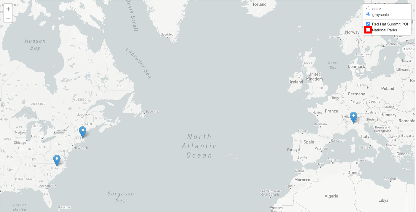 map point